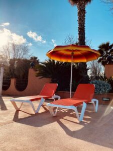 Transats piscine argeles