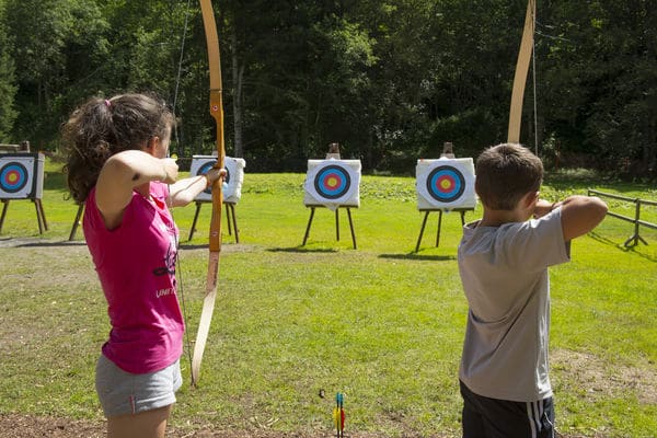 Tir à l'arc en famille