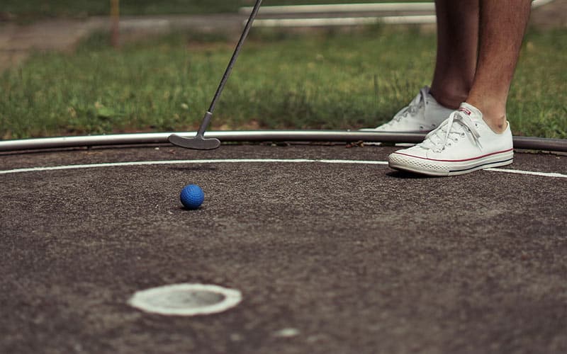 le mini golf de saint cyprien