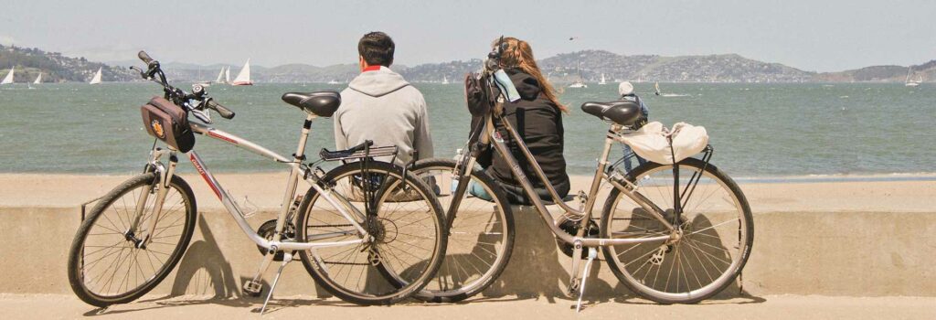 Vélo bord de mer