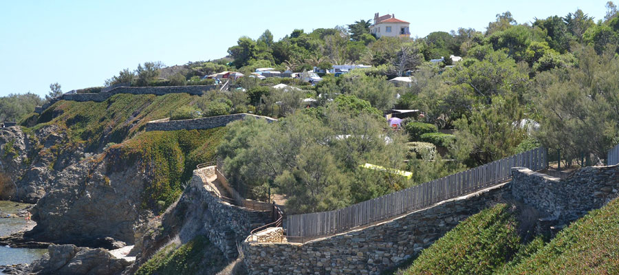 Sentier du littoral du Racou